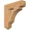 Ekena Millwork Imperial Arts & Crafts Smooth Bracket, Western Red Cedar, 5 1/2"W x 26"D x 26"H BKT06X26X26IMP03SWR - alternate 1